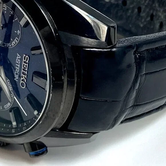 SEIKO SBXC077 satellite radio clock Astron ASTRON SolarGPS Day Date Wristwatch